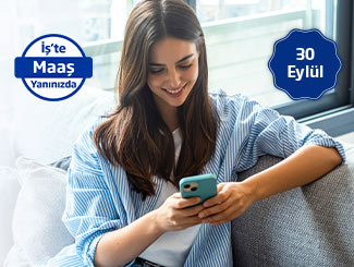 Maaşını İş Bankası’ndan alan müşterilerimize özel %4,19 İndirimli Faiz Oranı ile