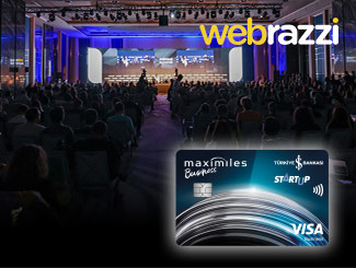 Maximiles Business Startup Kredi Kartı İle Webrazzi Biletleri %50 İndirimli!